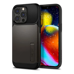 Захисний чохол Spigen Slim Armor Gunmetal для iPhone 13 Pro ACS03303 - Фото 1