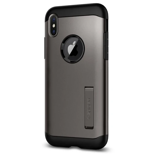 Чохол Spigen Slim Armor Gunmetal для iPhone X | XS у Вінниці