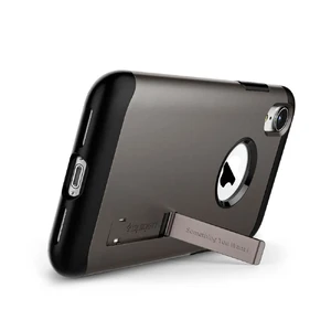 Протиударний чохол Spigen Slim Armor Gunmetal для iPhone XR - Фото 6