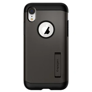 Протиударний чохол Spigen Slim Armor Gunmetal для iPhone XR 064CS24528 - Фото 1
