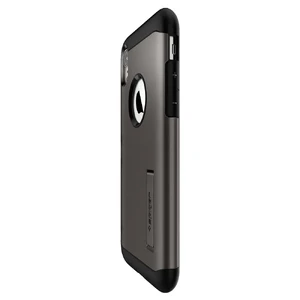 Протиударний чохол Spigen Slim Armor Gunmetal для iPhone XR - Фото 7
