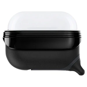 Водонепроницаемый чехол с карабином Spigen Slim Armor IP Black для AirPods Pro - Фото 4
