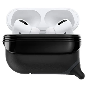 Водонепроницаемый чехол с карабином Spigen Slim Armor IP Black для AirPods Pro - Фото 5
