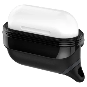 Водонепроницаемый чехол с карабином Spigen Slim Armor IP Black для AirPods Pro - Фото 6