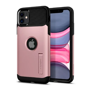 Противоударный чехол Spigen Slim Armor Rose Gold для iPhone 11 076CS27083 - Фото 1