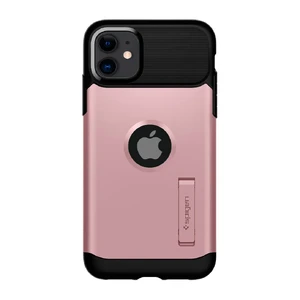 Противоударный чехол Spigen Slim Armor Rose Gold для iPhone 11 - Фото 4