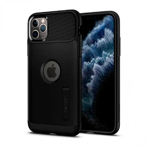 Протиударний чохол Spigen Slim Armor Black для iPhone 11 Pro Max 075CS27055 - Фото 1