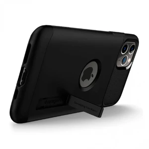Протиударний чохол Spigen Slim Armor Black для iPhone 11 Pro Max - Фото 2
