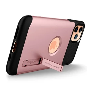 Противоударный чехол Spigen Slim Armor Rose Gold для iPhone 11 Pro - Фото 2