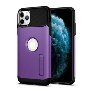 Противоударный чехол Spigen Slim Armor Purple для iPhone 11 Pro 077CS27110 - Фото 1