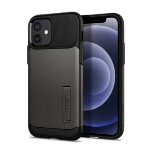 Защитный чехол-подставка Spigen Slim Armor Genmetal для iPhone 12 | 12 Pro ACS01524 - Фото 1