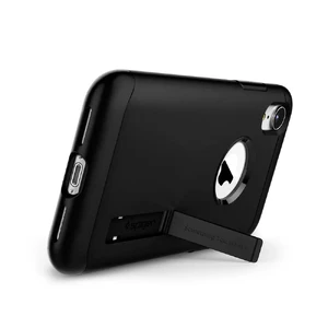 Протиударний чохол Spigen Slim Armor Black для iPhone XR - Фото 5