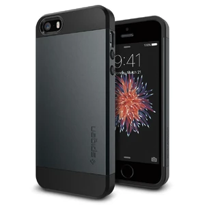 Чохол Spigen Slim Armor Metal Slate для iPhone SE | 5S | 5