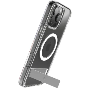 Прозорий білий чохол Spigen Slim Armor Essential S MagSafe для iPhone 16 Pro - Фото 2
