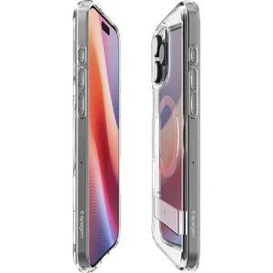 Прозорий білий чохол Spigen Slim Armor Essential S MagSafe для iPhone 16 Pro - Фото 6