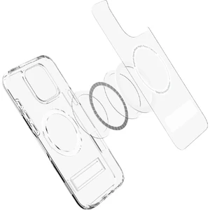 Прозорий білий чохол Spigen Slim Armor Essential S MagSafe для iPhone 16 Pro - Фото 11