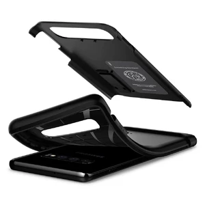 Чехол Spigen Slim Armor Black для Samsung Galaxy S10 Plus - Фото 3
