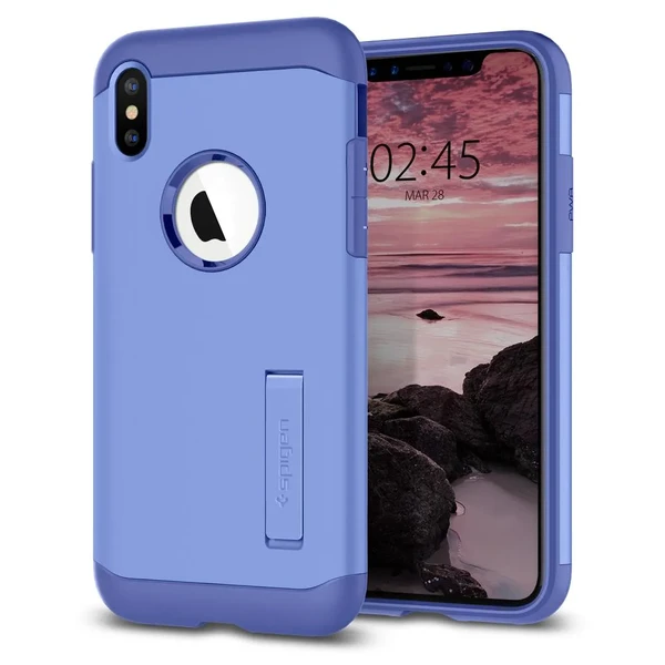 Чохол Spigen Slim Armor Violet для iPhone XS Max