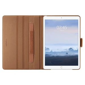 Кожаный чехол Spigen Stand Folio Brown для iPad Air 3 (2019) | Pro 10.5" - Фото 8