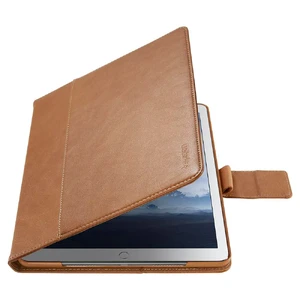Кожаный чехол Spigen Stand Folio Brown для iPad Air 3 (2019) | Pro 10.5" - Фото 6