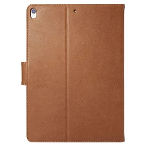 Кожаный чехол Spigen Stand Folio Brown для iPad Air 3 (2019) | Pro 10.5" - Фото 3