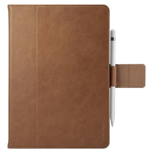 Шкіряний чохол Spigen Stand Folio Brown для iPad Pro 12.9" (2 покоління) - Фото 5