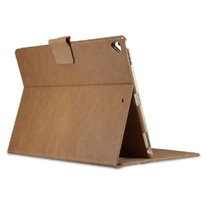 Шкіряний чохол Spigen Stand Folio Brown для iPad Pro 12.9" (2 покоління) - Фото 8