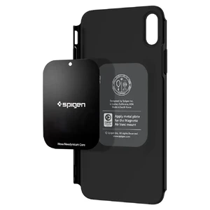 Чехол с защитным стеклом Spigen Thin Fit 360 Black для iPhone XS | X - Фото 4