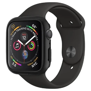 Чехол Spigen Thin Fit Black для Apple Watch 44mm SE 2 | SE | 6 | 5 | 4 062CS24474 - Фото 1