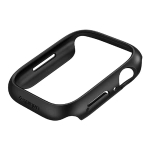 Чехол Spigen Thin Fit Black для Apple Watch 45 mm Series 8 | 7 - Фото 2