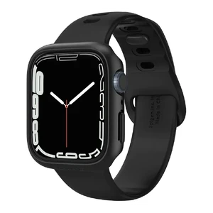 Чехол Spigen Thin Fit Black для Apple Watch 45 mm Series 8 | 7 - Фото 4