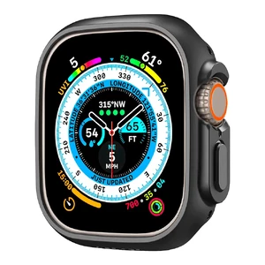 Защитный чехол Spigen Thin Fit Black для Apple Watch Ultra 49mm - Фото 4