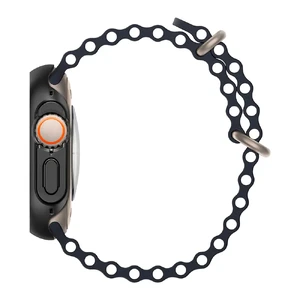 Защитный чехол Spigen Thin Fit Black для Apple Watch Ultra 49mm - Фото 7