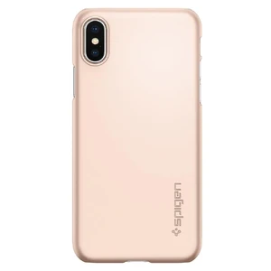 Чохол Spigen Thin Fit Blush Gold для iPhone X | XS - Фото 4