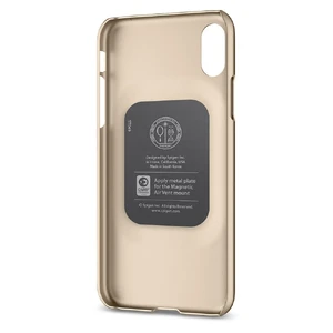 Чехол Spigen Thin Fit Champagne Gold для iPhone X | XS - Фото 3
