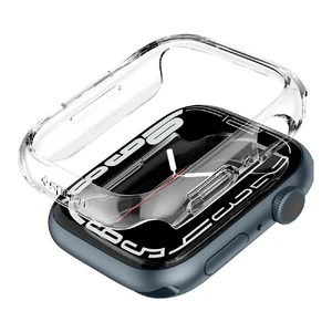 Чохол Spigen Thin Fit Crystal Clear для Apple Watch 45 mm Series 8 | 7 ACS04179 - Фото 1