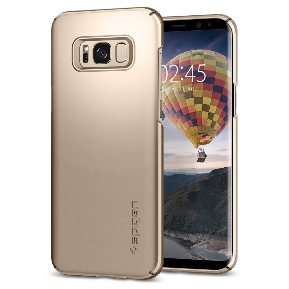 Чехол Spigen Thin Fit Gold Maple для Samsung Galaxy S8