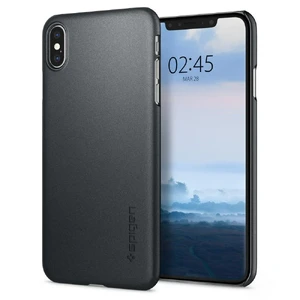 Чехол Spigen Thin Fit Graphite Gray для iPhone XS Max 065CS24825 - Фото 1