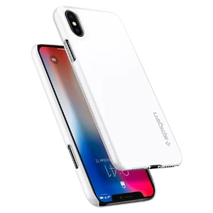 Чехол Spigen Thin Fit Jet White для iPhone X | XS - Фото 5