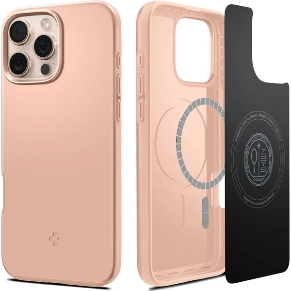 Рожевий чохол Spigen Thin Fit Mag для iPhone 16 Pro Max у Рівному