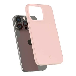 Силіконовий чохол-накладка Spigen Thin Fit Pink Sand для iPhone 13 Pro - Фото 3