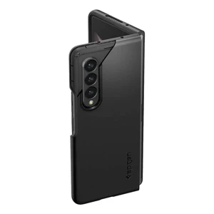 Черный защитный чехол Spigen Thin Fit для Samsung Galaxy Z Fold 3 - Фото 7