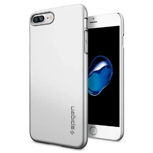 Чехол Spigen Thin Fit Satin Silver для iPhone 7 Plus | 8 Plus 043CS20735 - Фото 1