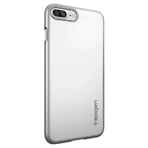 Чехол Spigen Thin Fit Satin Silver для iPhone 7 Plus | 8 Plus - Фото 3