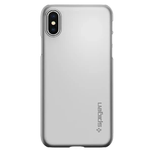 Чехол Spigen Thin Fit Satin Silver для iPhone X | XS - Фото 4