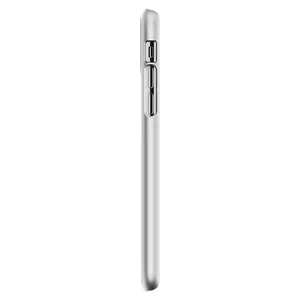 Чехол Spigen Thin Fit Satin Silver для iPhone X | XS - Фото 7