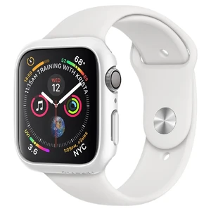 Чохол Spigen Thin Fit White для Apple Watch 44mm SE 2 | SE | 6 | 5 | 4 062CS24475 - Фото 1