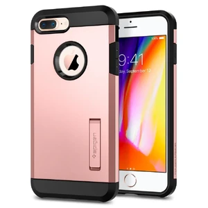 Чохол Spigen Tough Armor 2 Rose Gold для iPhone 8 Plus | 7 Plus - Фото 2