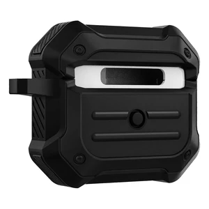 Протиударний чохол з карабіном Spigen Tough Armor Black для AirPods 3 - Фото 5