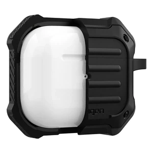 Протиударний чохол з карабіном Spigen Tough Armor Black для AirPods 3 - Фото 6